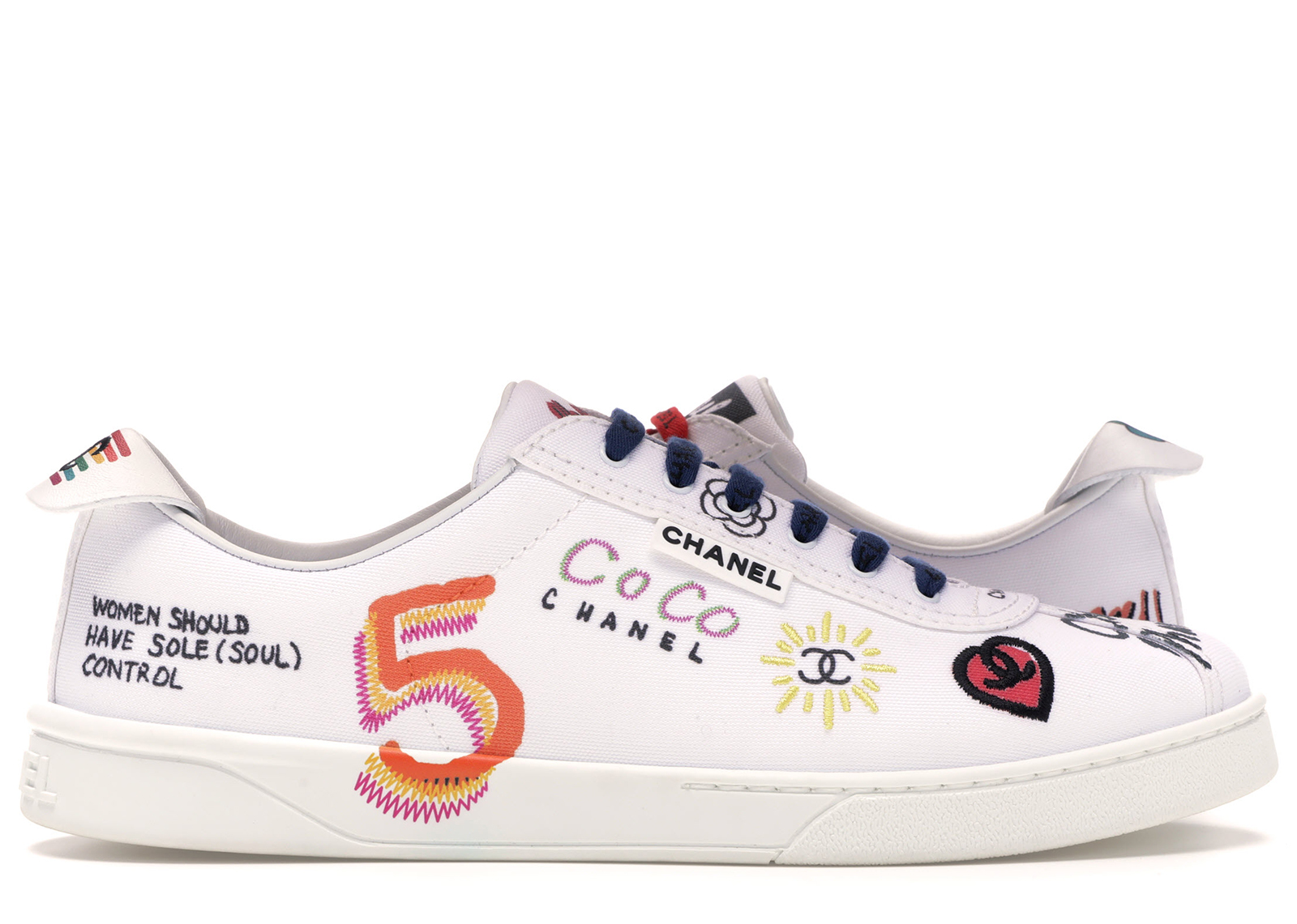sneakers Chanel Sneakers Pharrell White Multi-Color