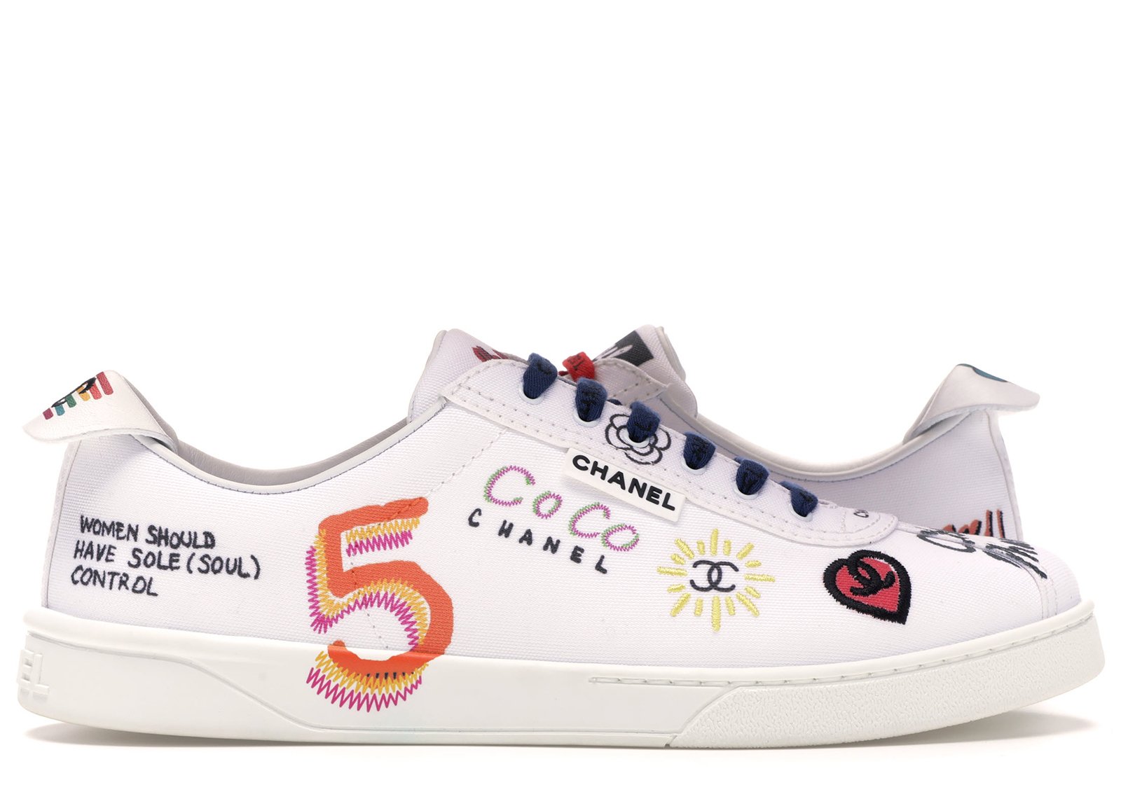 Chanel Sneakers Pharrell White Multi-Color sneakers