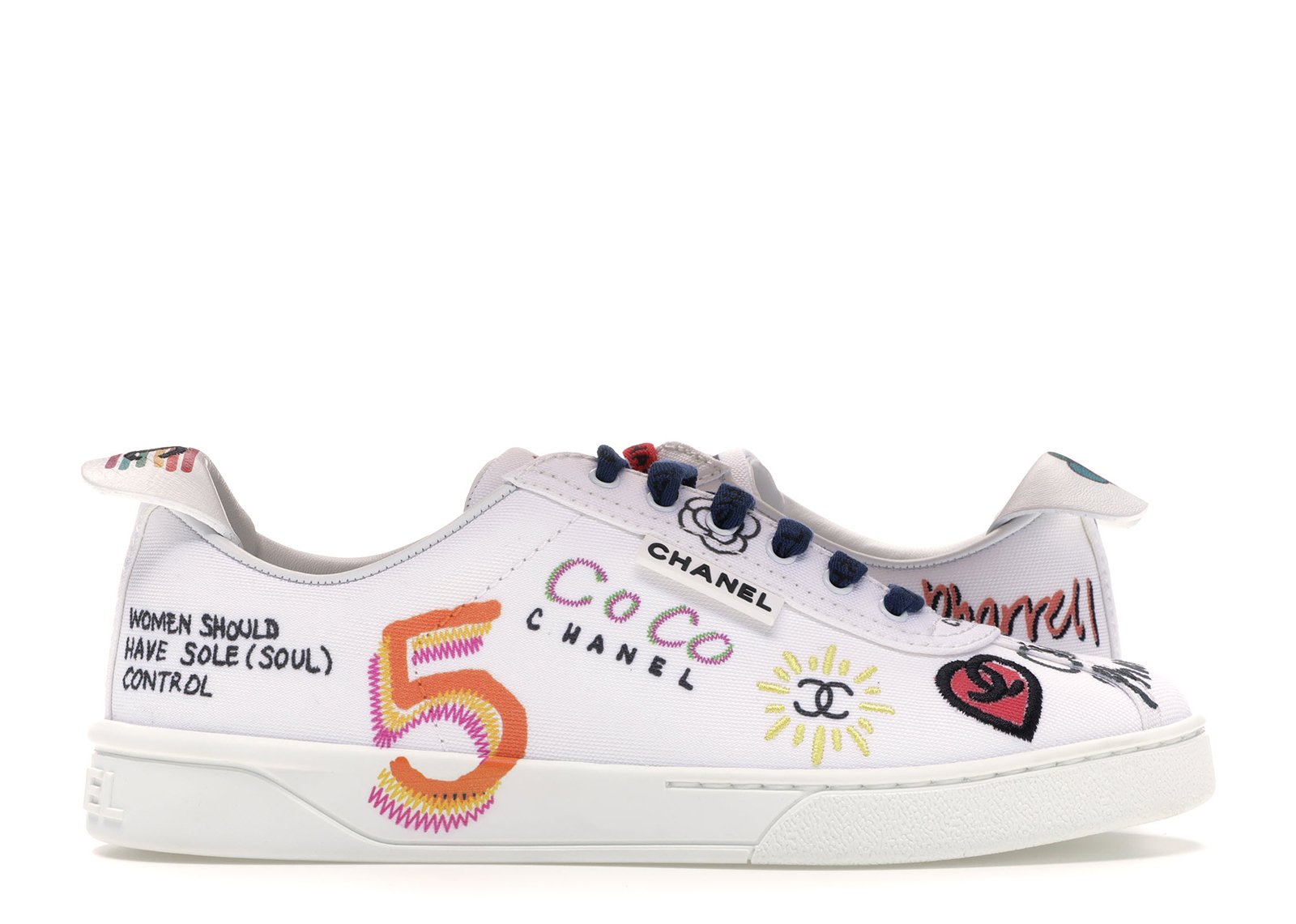 Chanel Sneakers Pharrell White Multi-Color (W) sneakers