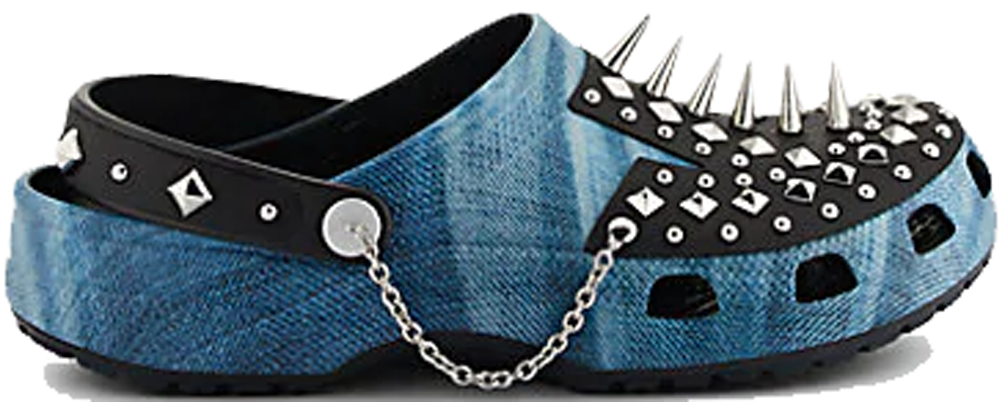 sneakers Crocs Classic Clog Barneys New York XO Punk Denim