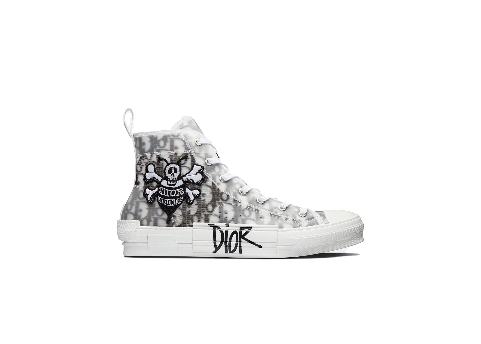 sneakers Dior And Shawn B23 High Top Bee Embroidery