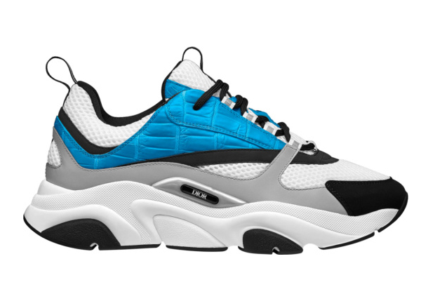sneakers Dior B22 Light Blue Croc