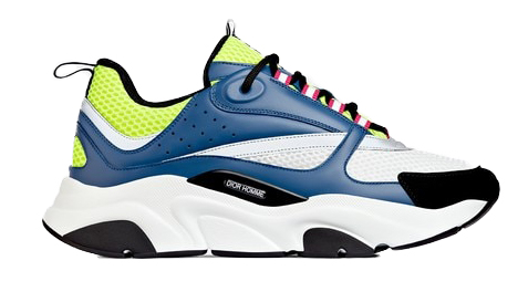 sneakers Dior B22 Yellow Blue