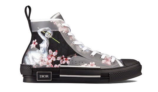 sneakers Dior B23 High Canvas Sorayama Robot Black