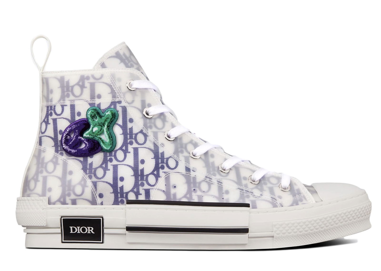 sneakers Dior B23 High x Kenny Scharf Purple