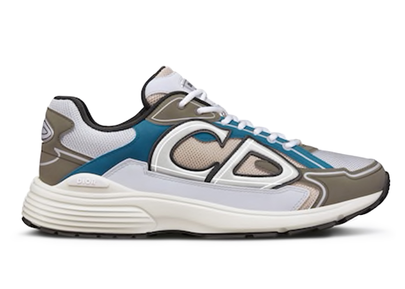 sneakers Dior B30 White Beige Blue Olive