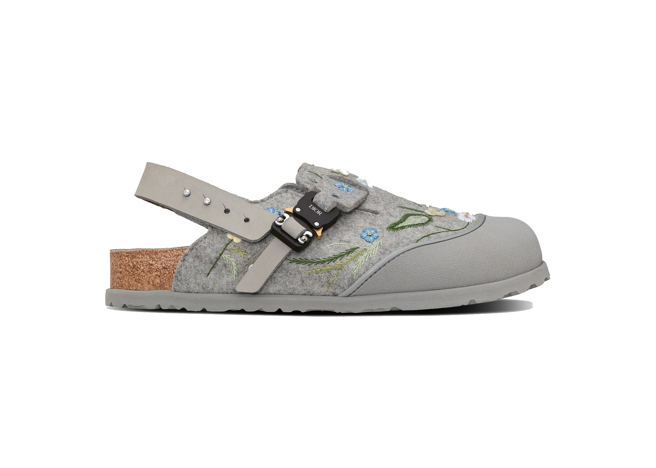 sneakers Dior by Birkenstock Mule Tokio Felted Wool Flowers