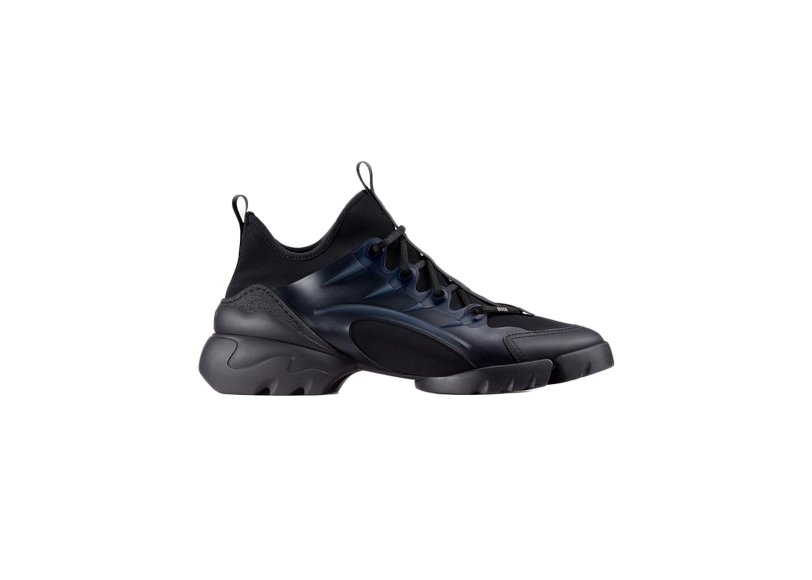 sneakers Dior D Connect Black Neoprene (W)