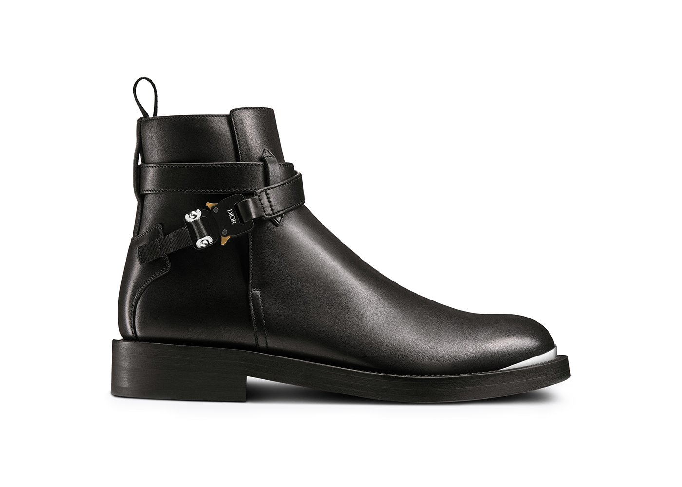 sneakers Dior Evidence Ankle Boot Black Smooth Calfskin
