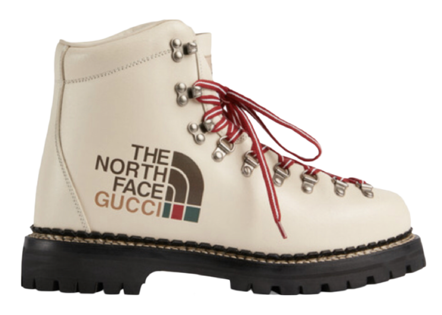 Gucci x TNF Boot Ivory sneakers