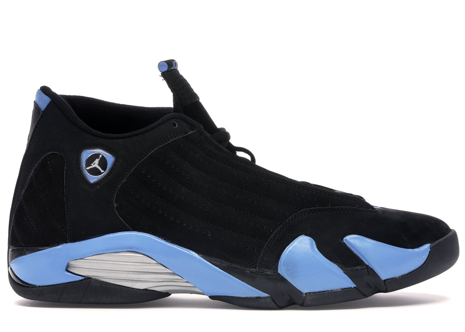 Jordan 14 Retro Black University Blue sneakers