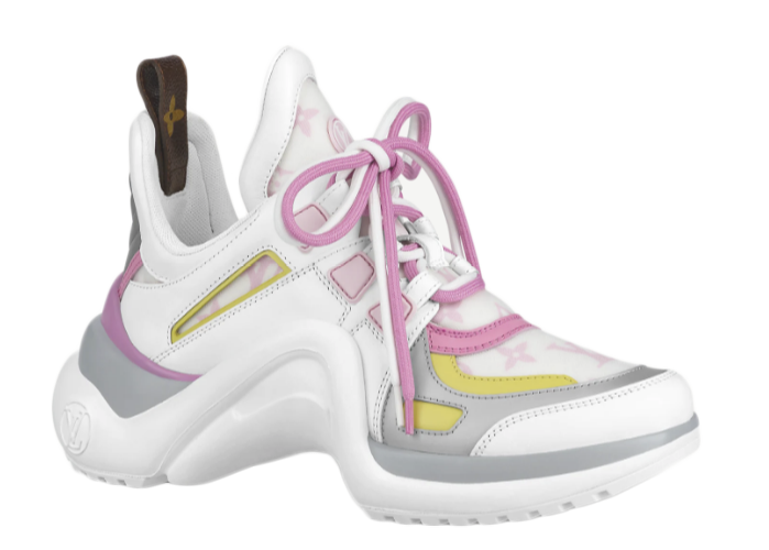 sneakers Louis Vuitton Archlight Pink Yellow (W)
