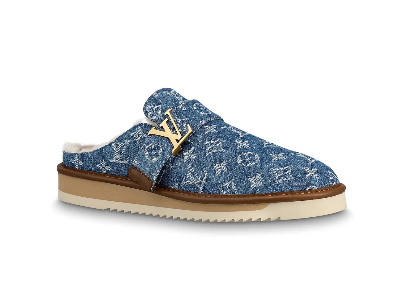 sneakers Louis Vuitton Cosy Mule Monogram Denim