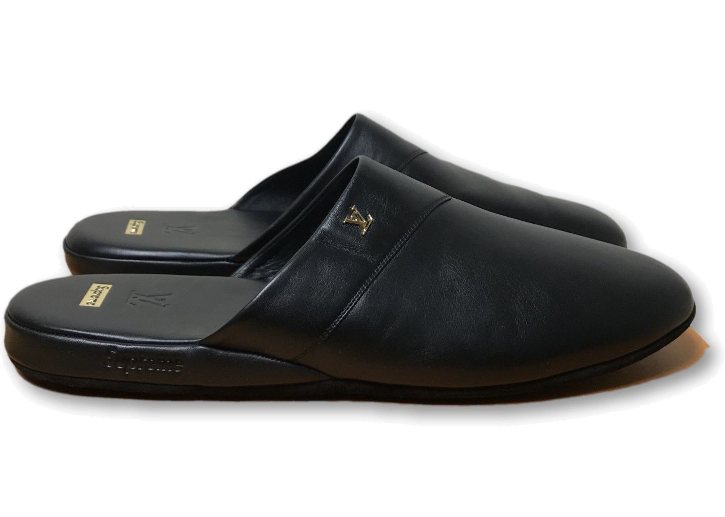 sneakers Louis Vuitton Hugh Slipper Supreme Black
