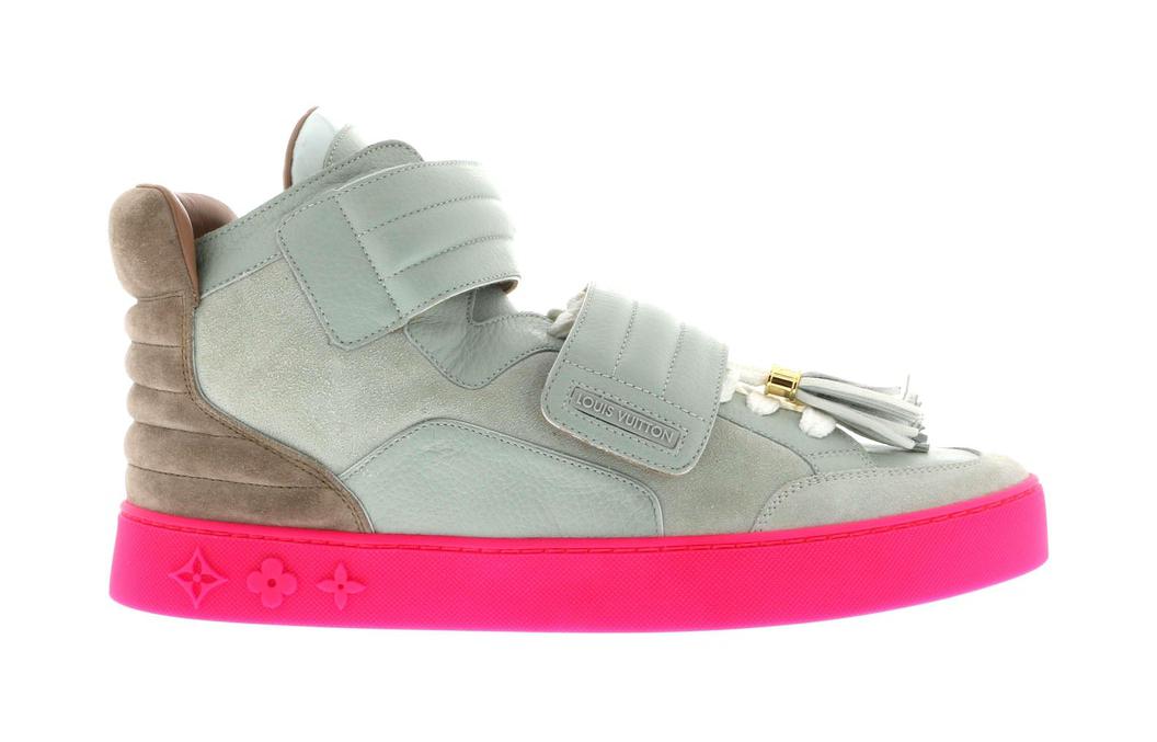 sneakers Louis Vuitton Jaspers Kanye Patchwork Zen Grey Pink