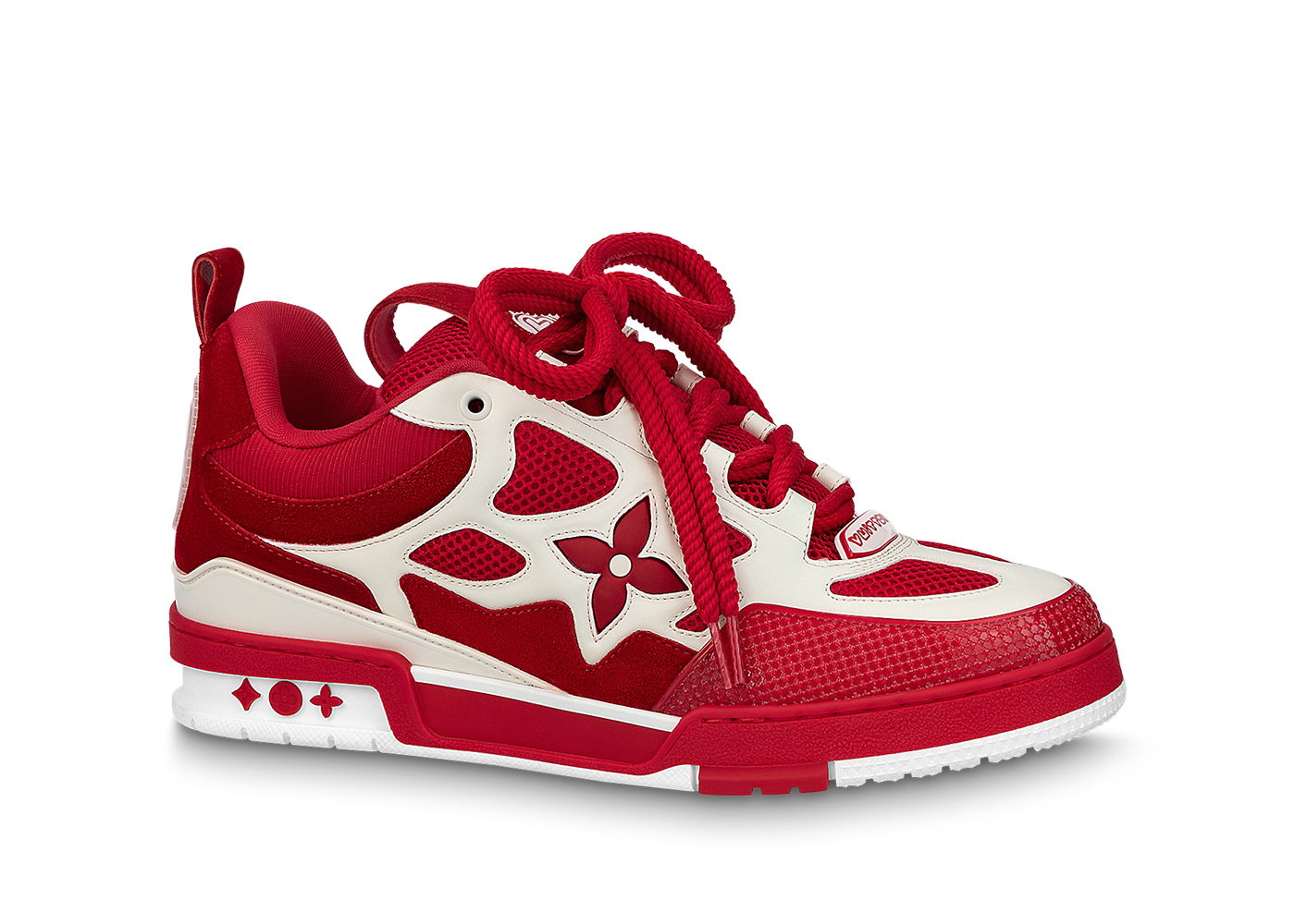 sneakers Louis Vuitton LV Skate Sneaker Red White