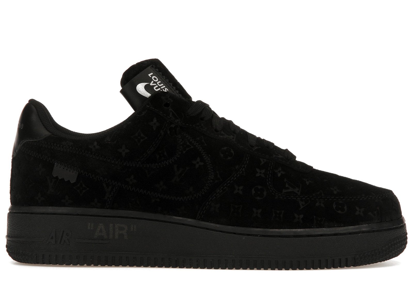 Louis Vuitton Nike Air Force 1 Low By Virgil Abloh Black sneakers