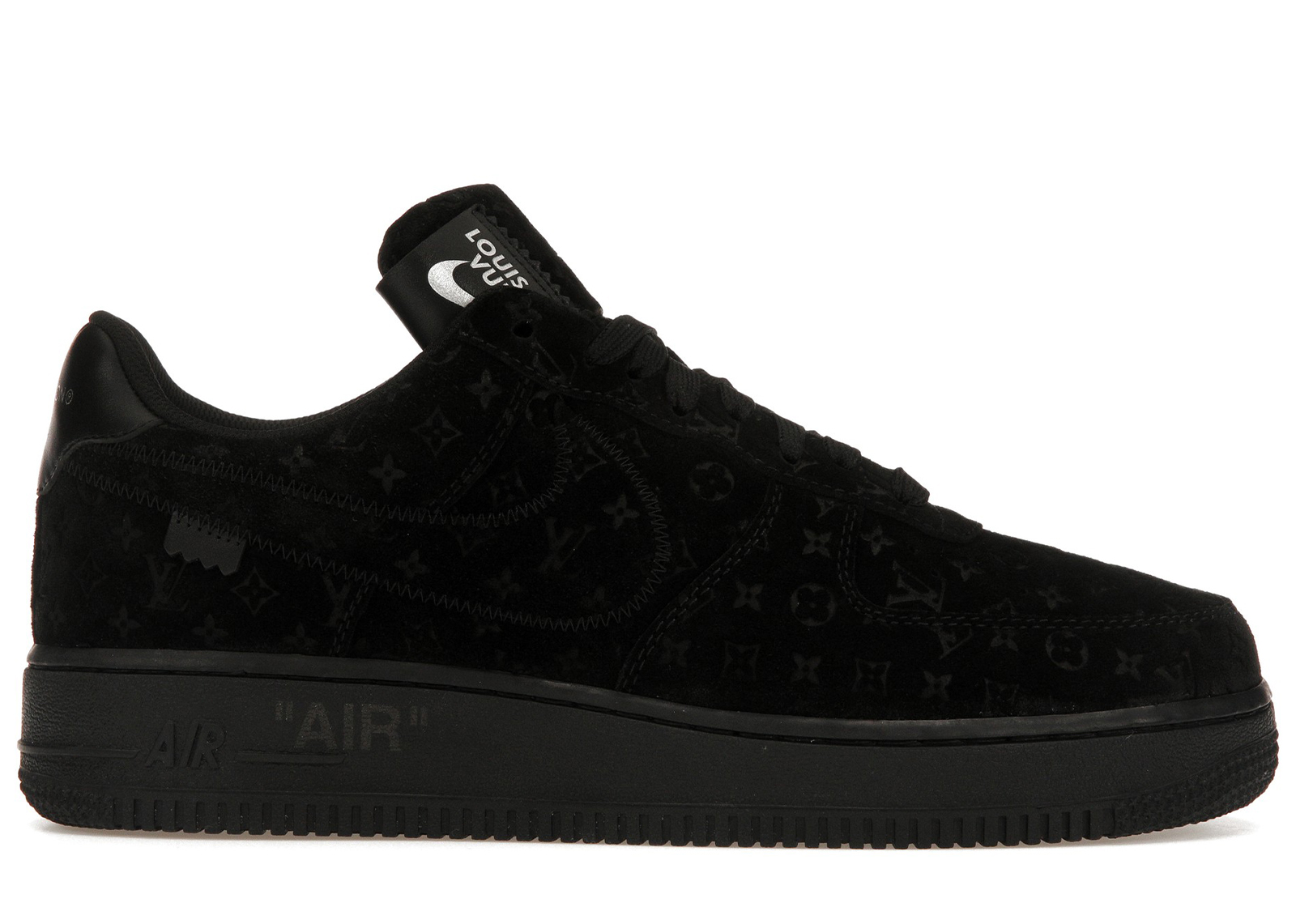 sneakers Louis Vuitton Nike Air Force 1 Low By Virgil Abloh Black