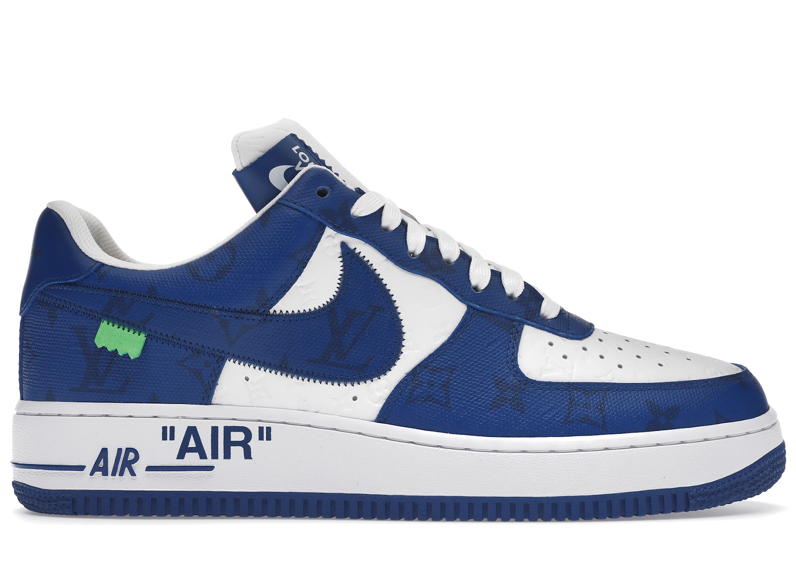 sneakers Louis Vuitton Nike Air Force 1 Low By Virgil Abloh White Royal