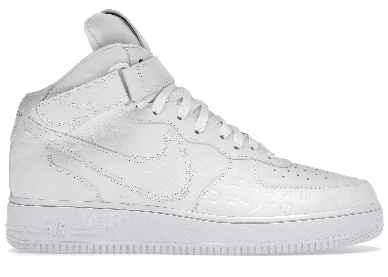 sneakers Louis Vuitton Nike Air Force 1 Mid By Virgil Abloh White