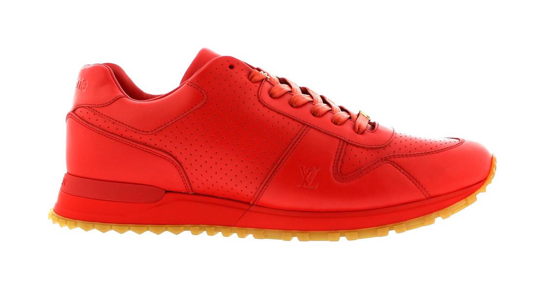 sneakers Louis Vuitton Run Away Supreme Red Gum