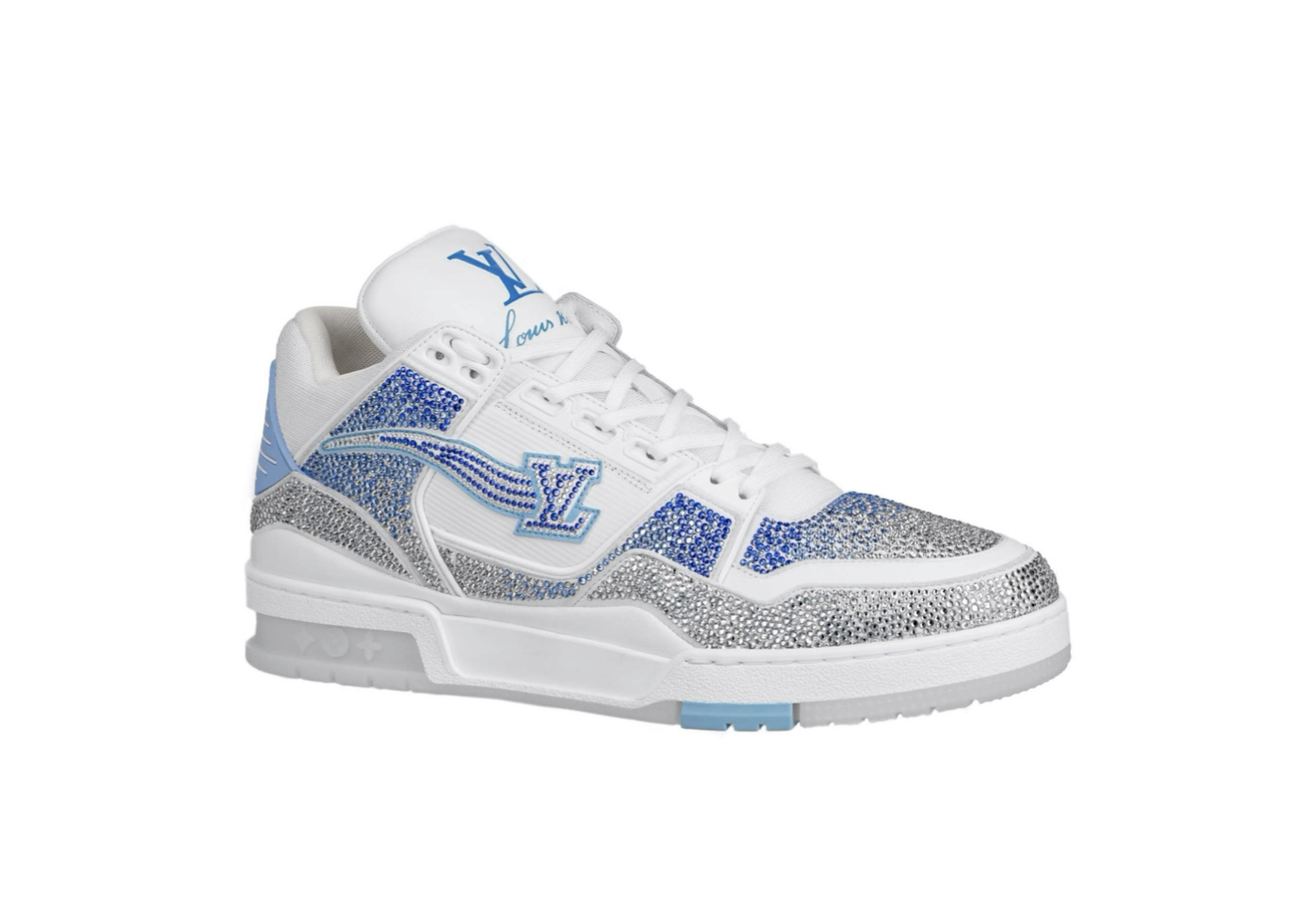 sneakers Louis Vuitton Trainer Azur Stone