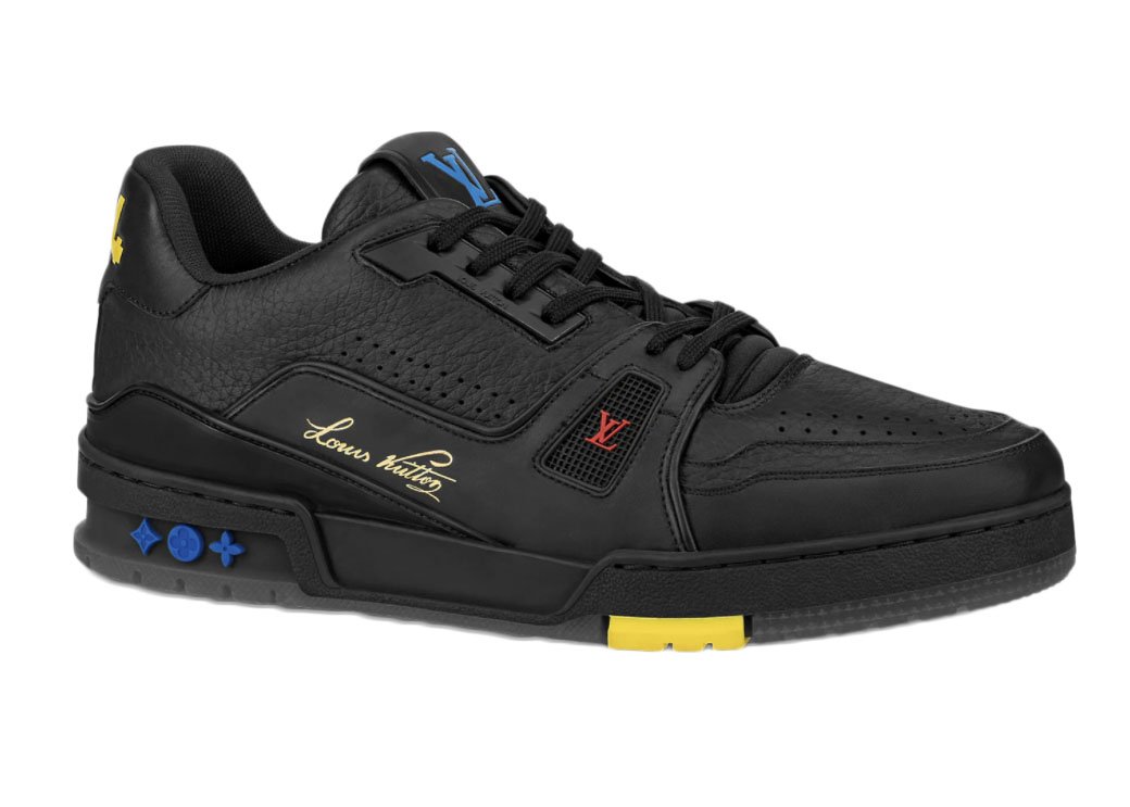 sneakers Louis Vuitton Trainer Black Signature