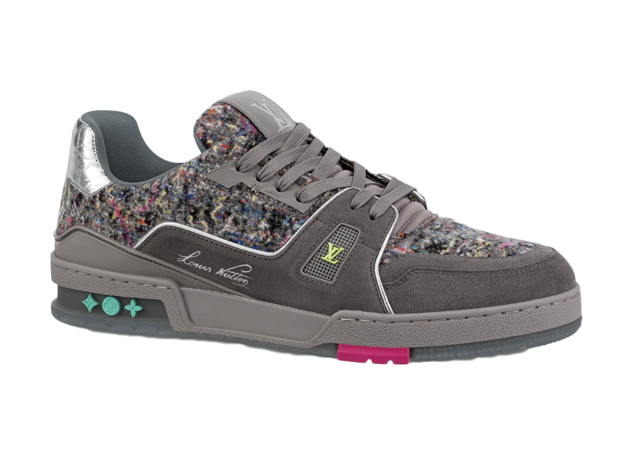 sneakers Louis Vuitton Trainer Grey Multicolor