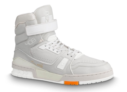 sneakers Louis Vuitton Trainer High Top Grey