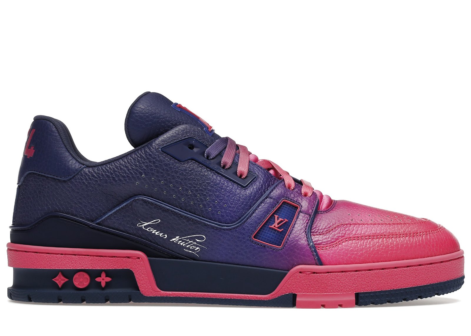 sneakers Louis Vuitton Trainer Pink Ombre
