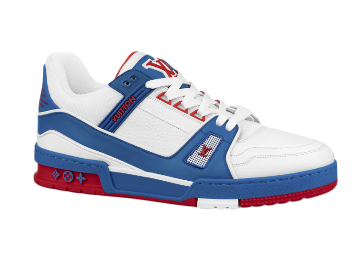 sneakers Louis Vuitton Trainer Red White Blue