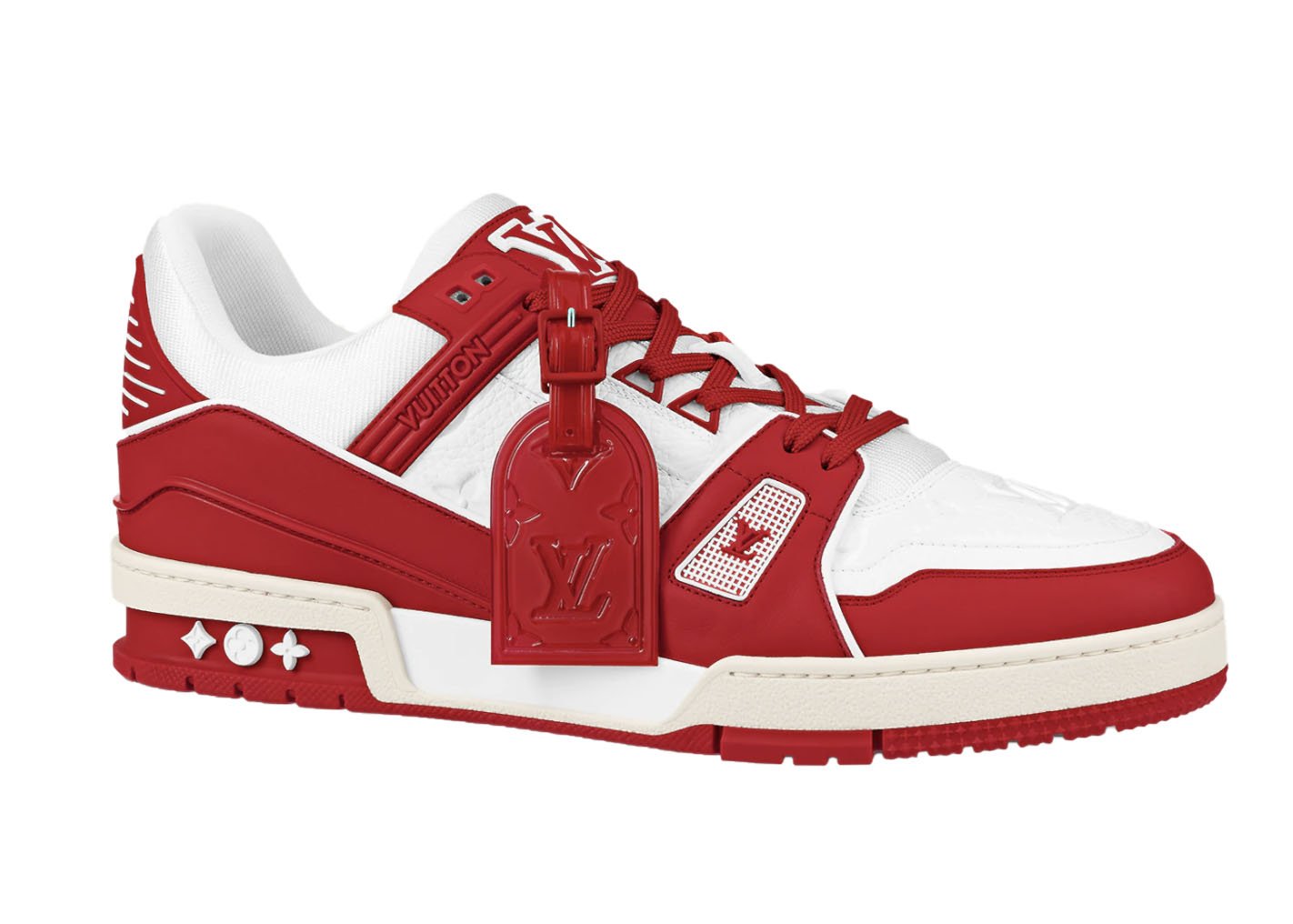 sneakers Louis Vuitton Trainer Red White