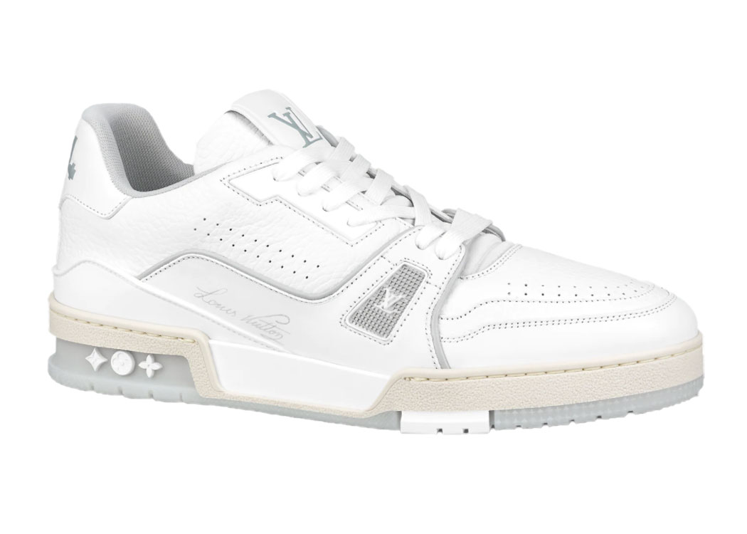 sneakers Louis Vuitton Trainer White Signature