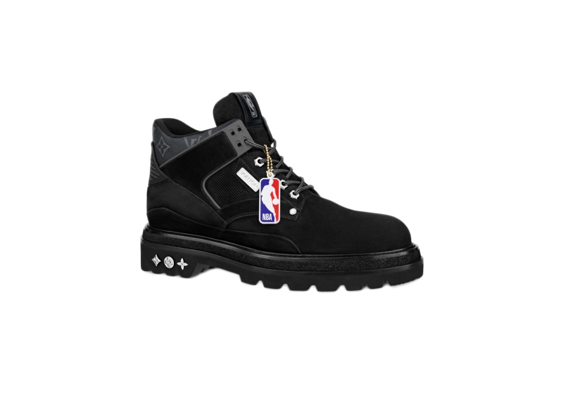 Louis Vuitton x NBA Oberkampf Ankle Boot Black sneakers