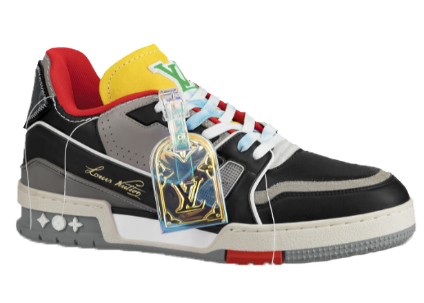 sneakers LV Trainer Red SS21