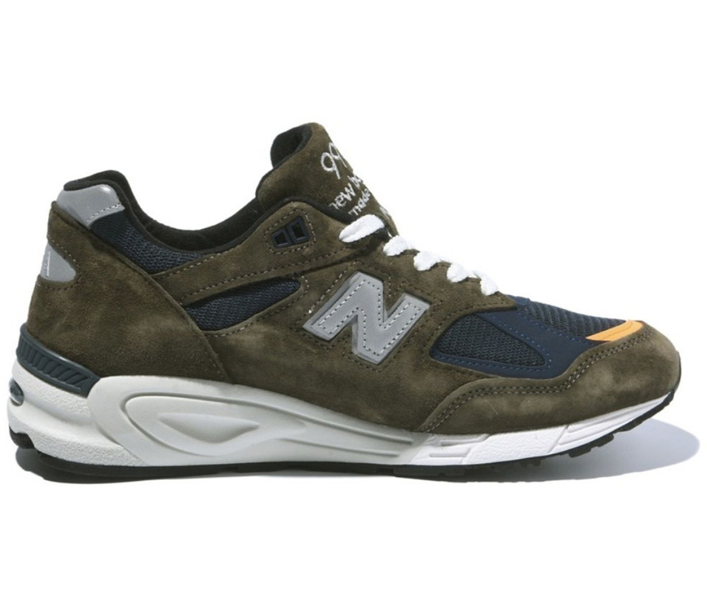 sneakers New Balance 990v2 Madness Olive