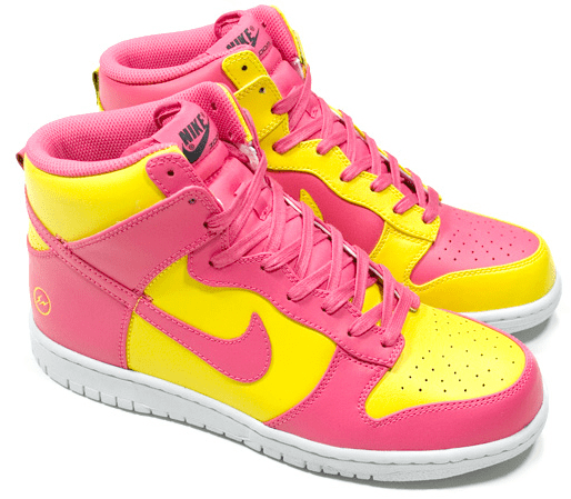 sneakers Nike Dunk High Fragment Design City Pack London