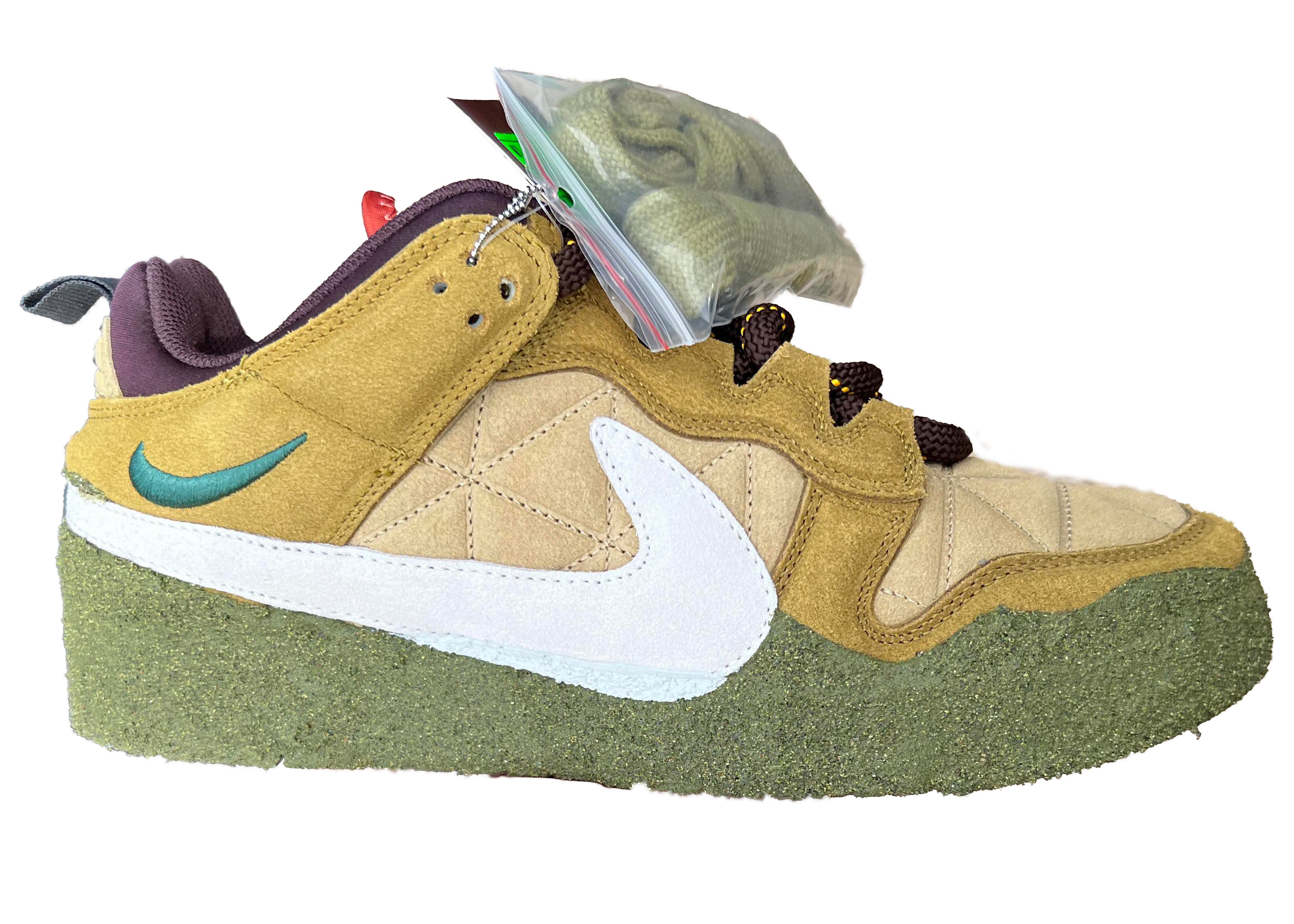 sneakers Nike CPFM Flea 1 Cactus Plant Flea Market Desert Moss