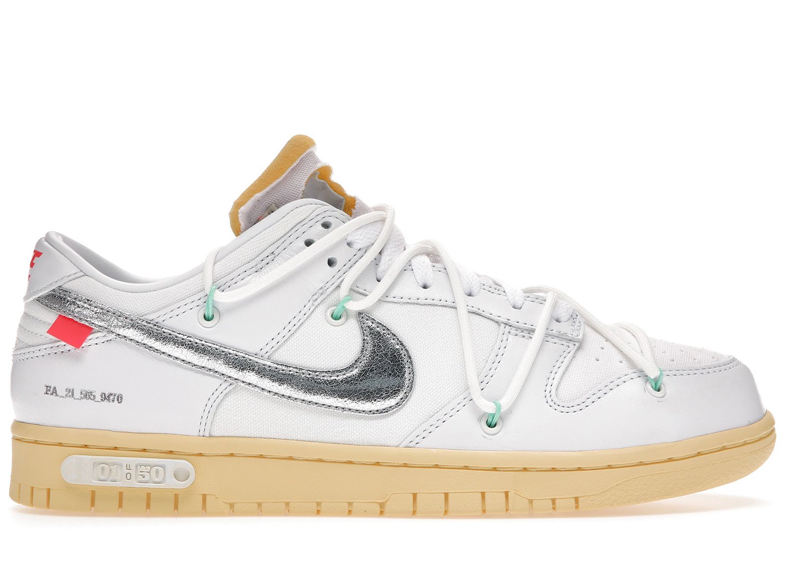 Nike Dunk Low Off-White Lot 1 sneakers