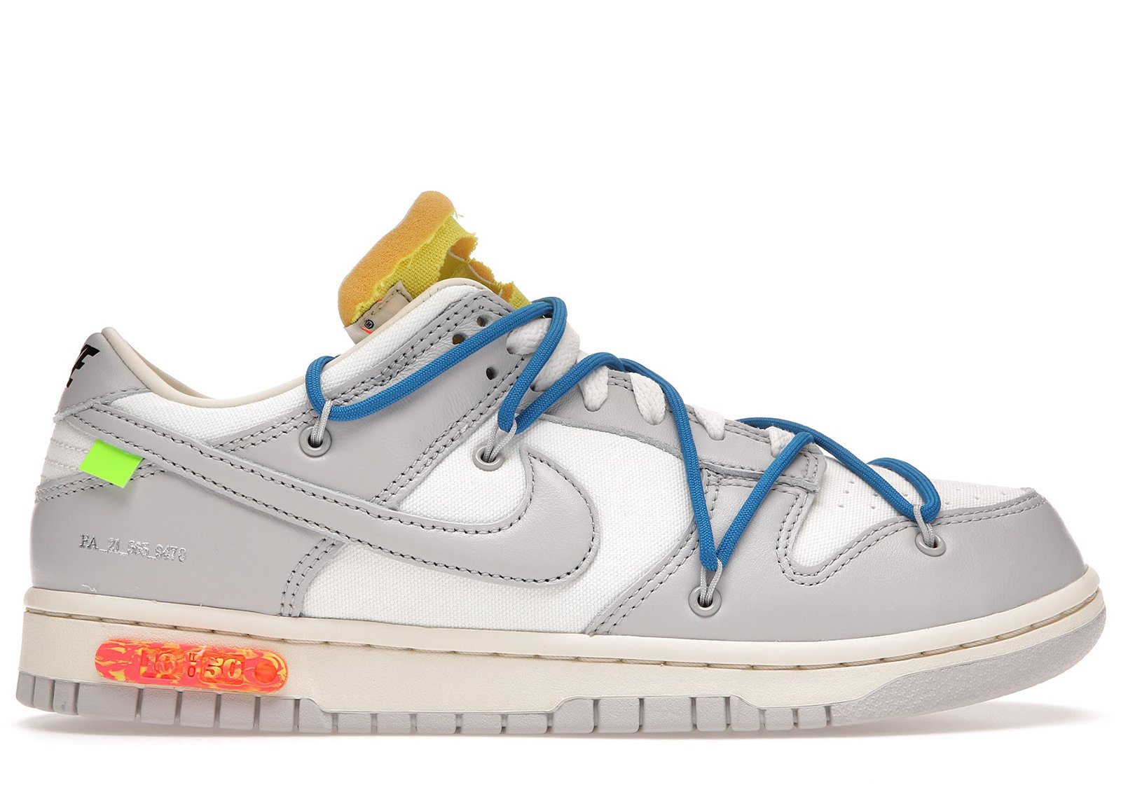 Nike Dunk Low Off-White Lot 10 sneakers