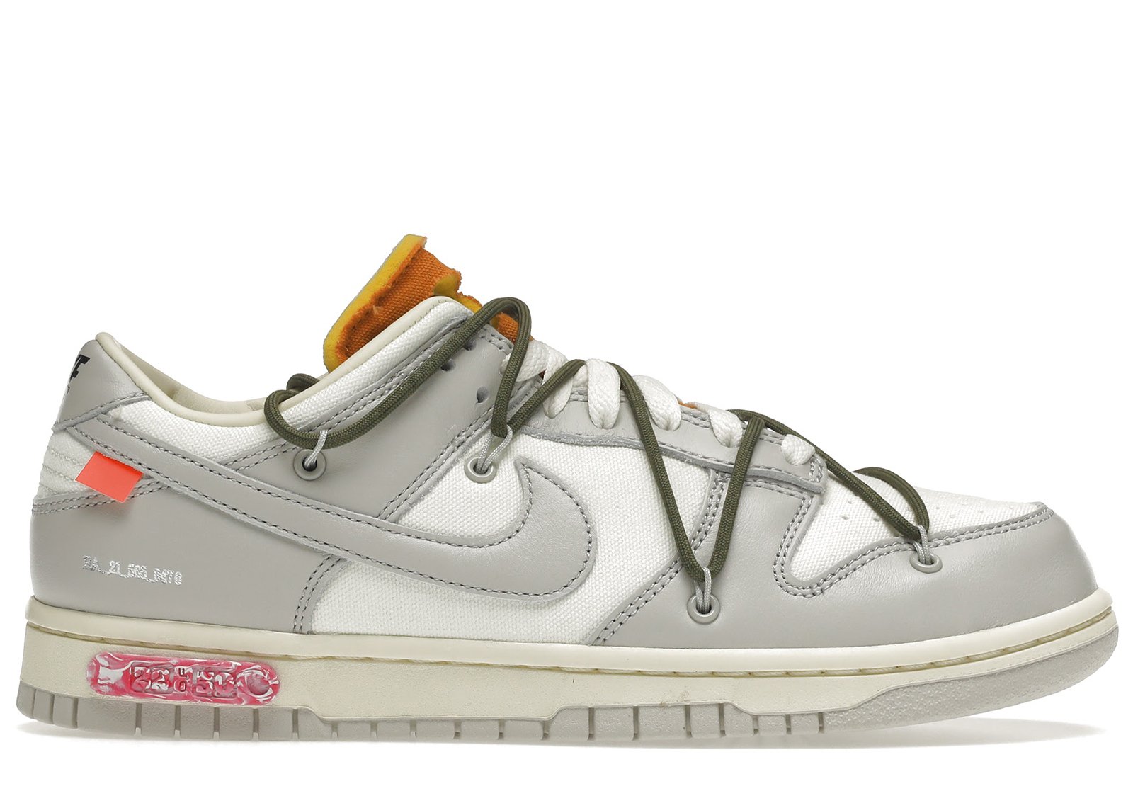 Nike Dunk Low Off-White Lot 22 sneakers