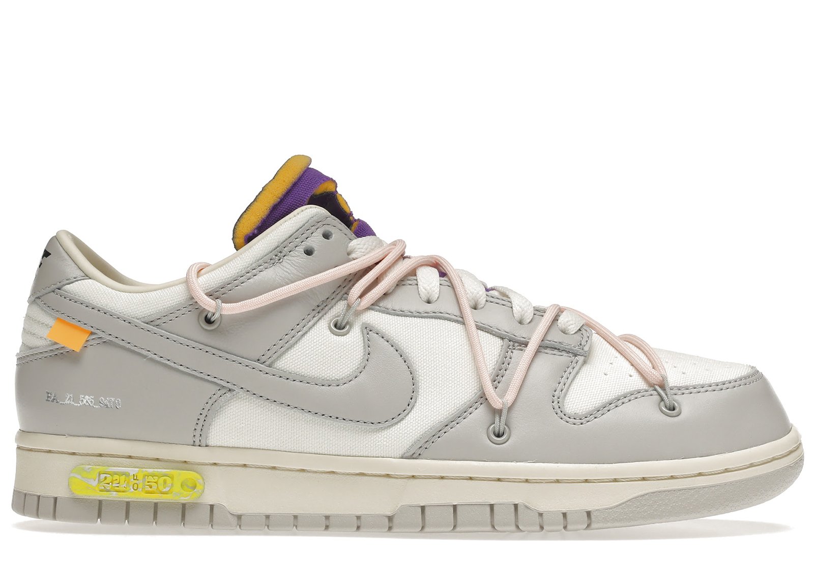 Nike Dunk Low Off-White Lot 24 sneakers