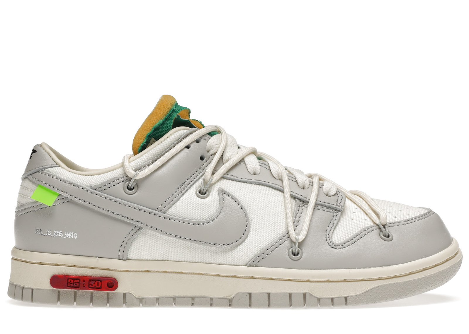 Nike Dunk Low Off-White Lot 25 sneakers