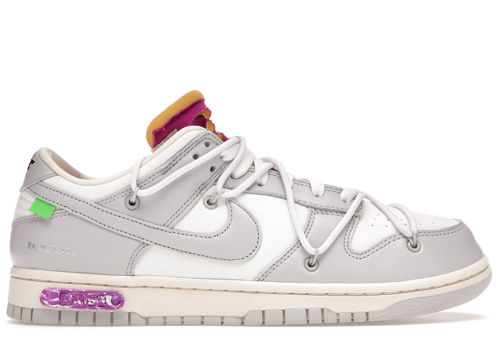 Nike Dunk Low Off-White Lot 3 sneakers