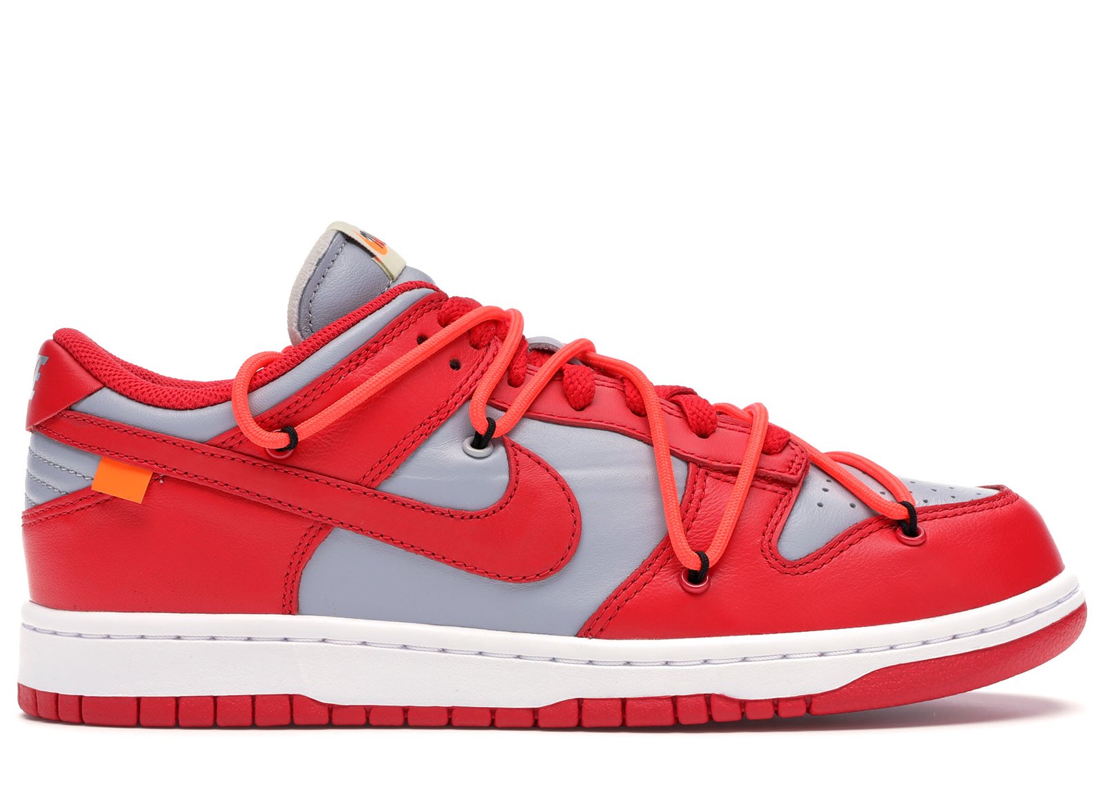 Nike Dunk Low Off-White University Red sneakers