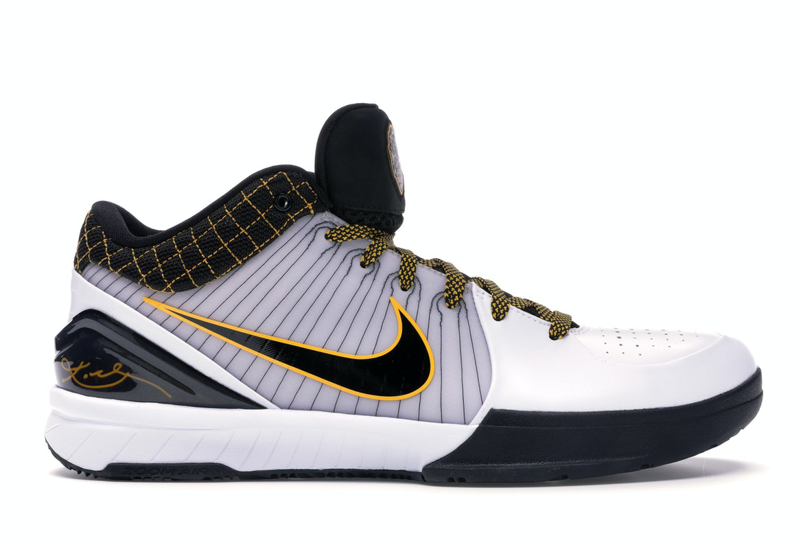 sneakers Nike Kobe 4 Protro White Black Del Sol