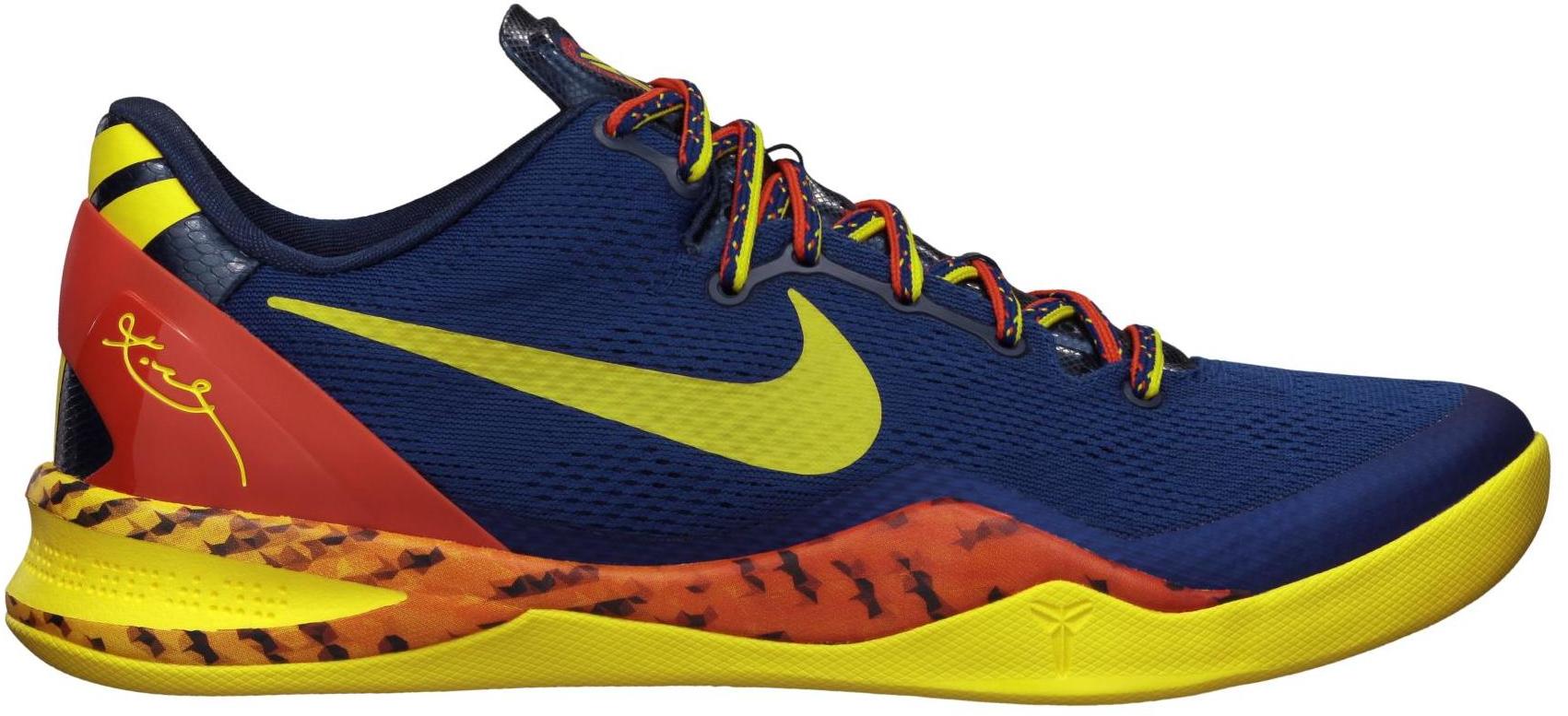 sneakers Nike Kobe 8 Barcelona Tiger