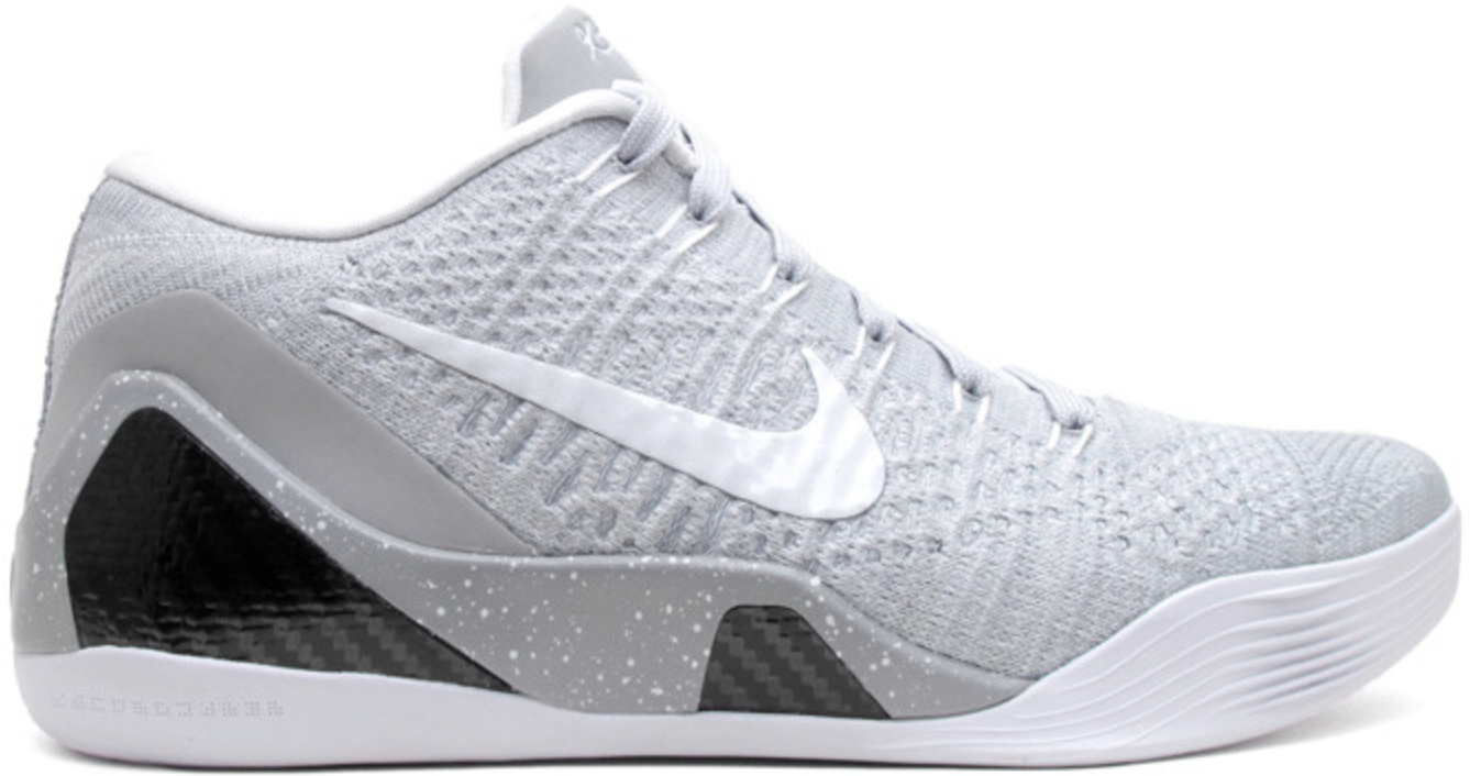 Nike Kobe 9 Elite Premium Low HTM Milan Grey sneaker informations