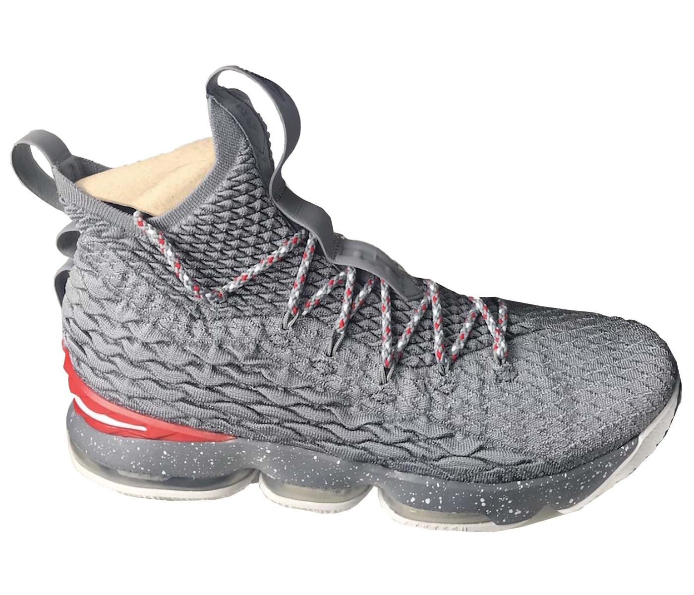 sneakers Nike LeBron 15 Ohio State PE (Grey)