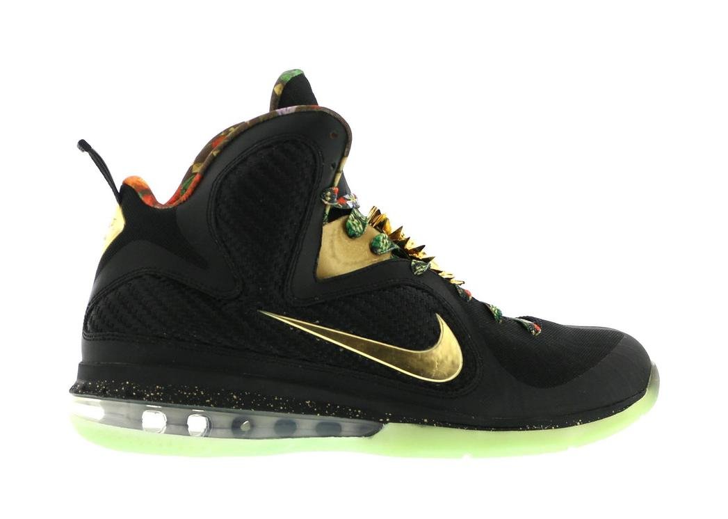 sneakers Nike LeBron 9 Watch the Throne (With Lacelock)